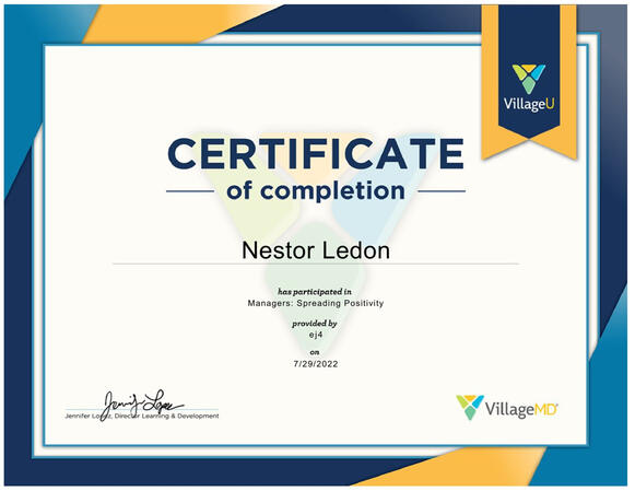 Managers Spreading Positivity